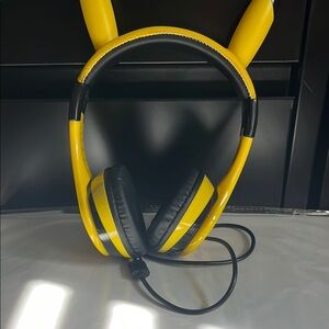 Yellow Over-Ear Headphones